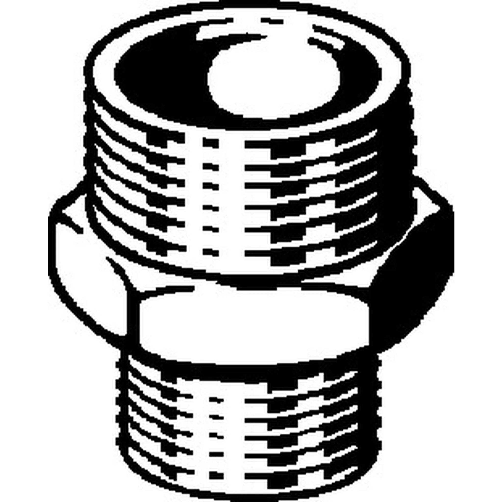 Viega Reduziernippel 3245 mit Mehrkant in R1 1/2 x R1 1/4 Rotguss, 1 Stk.