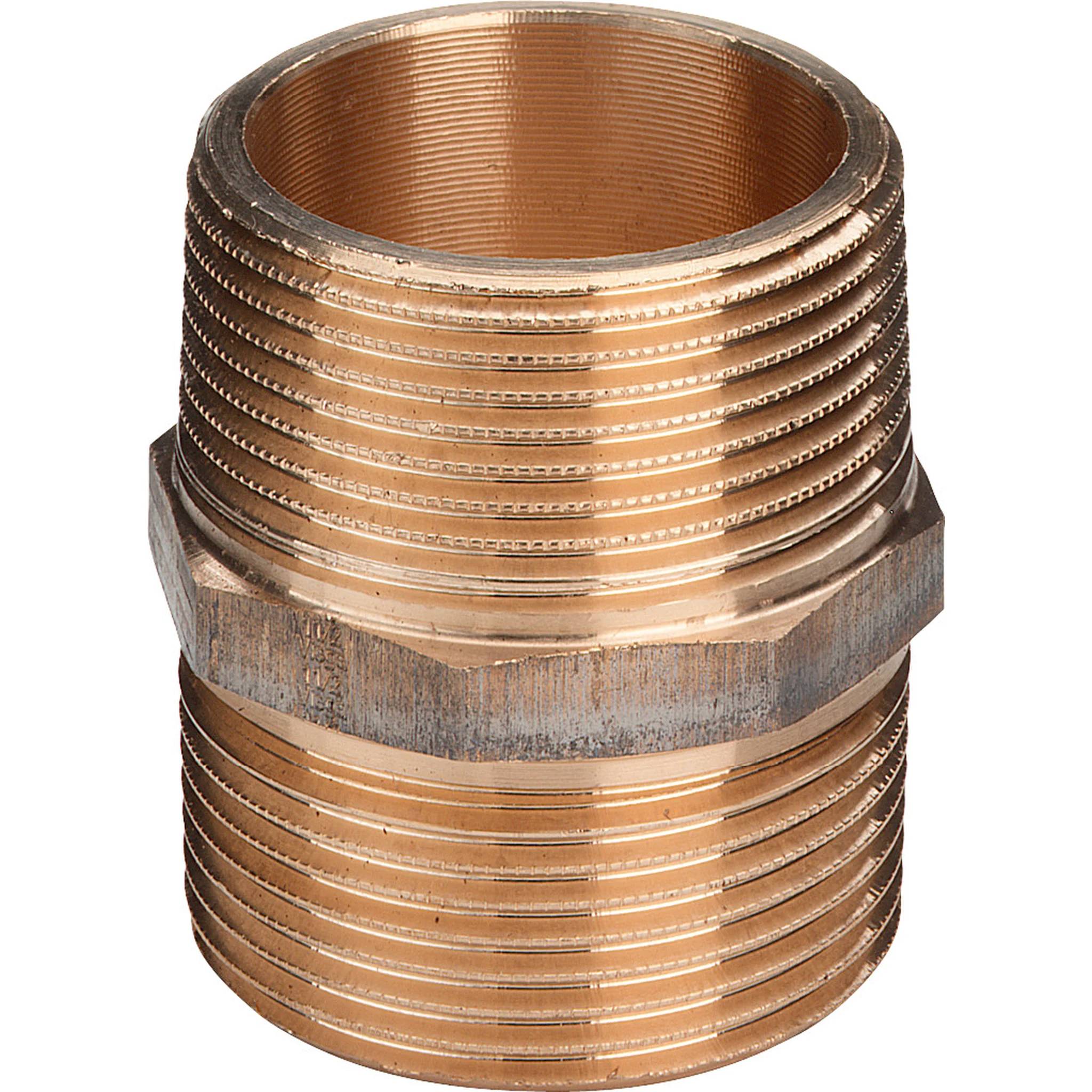 Viega Doppelnippel 3280 in R2 1/2 Rotguss, 1 Stk.