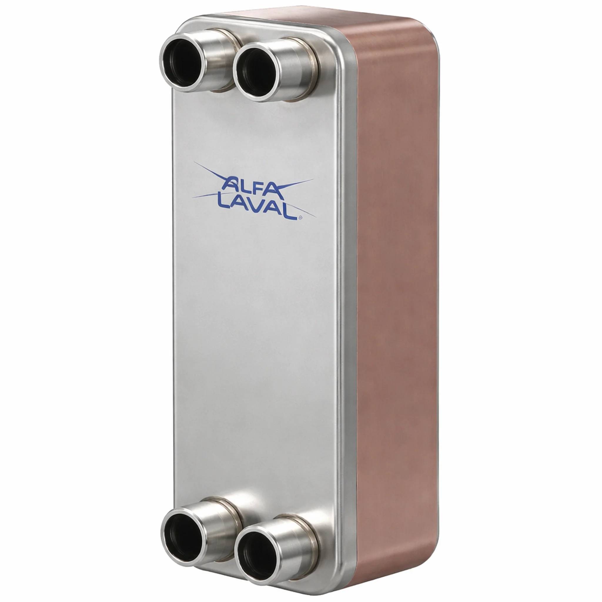 Alfa Laval Wärmetauscher CB30-18H 2x1 Zoll + 2x5/4 Zoll Anschlüsse, 55x113x313mm, 1 Stk.