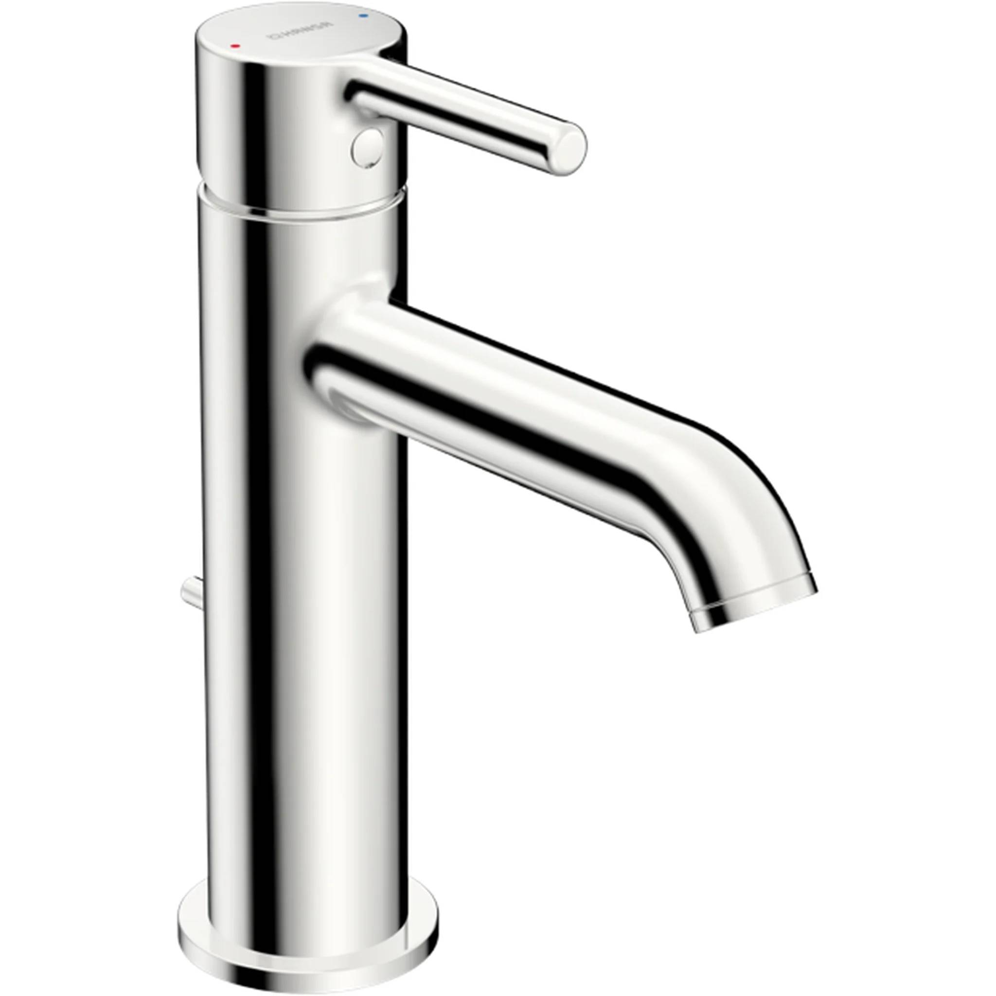 Hansa HA EHM, Waschtischbatterie, Niederdruck, HANSAVANTIS 5438, Ablaufgarnitur Zugstange, Ausladung 133 mm, Chrom, 1 Stk.