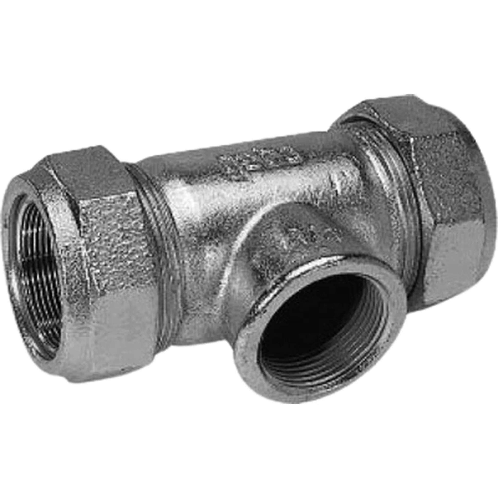GEBO Armaturen Klemmverbinder T-Stück, mit IG, DN25, Typ T, 1 Stk.