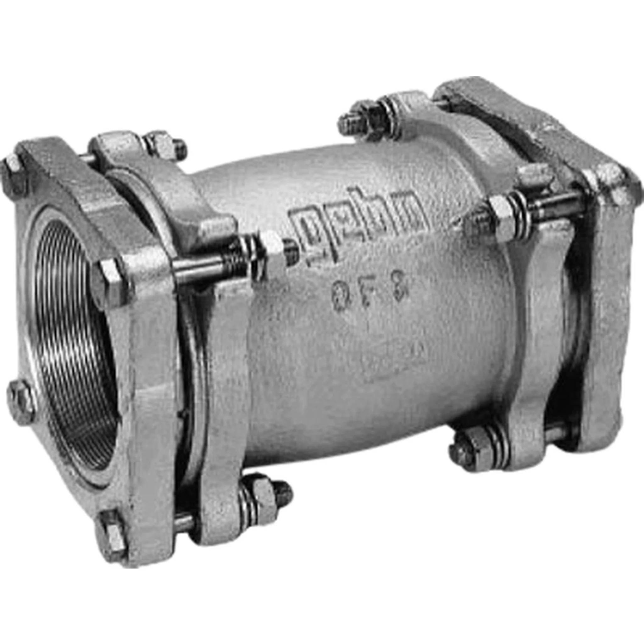 GEBO Armaturen Temperguss-Klemmverbinder, für Stahlrohr, Typ OF, 3", verzinkt, 1 Stk.