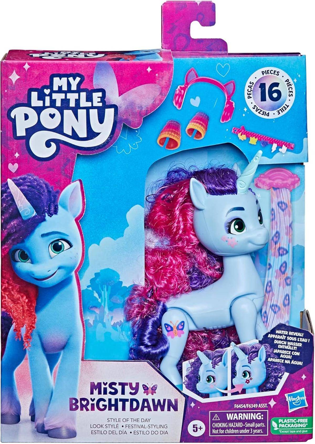 My Little Pony Spielzeug Misty Brightdawn Festival-Styling Accessoires 3+