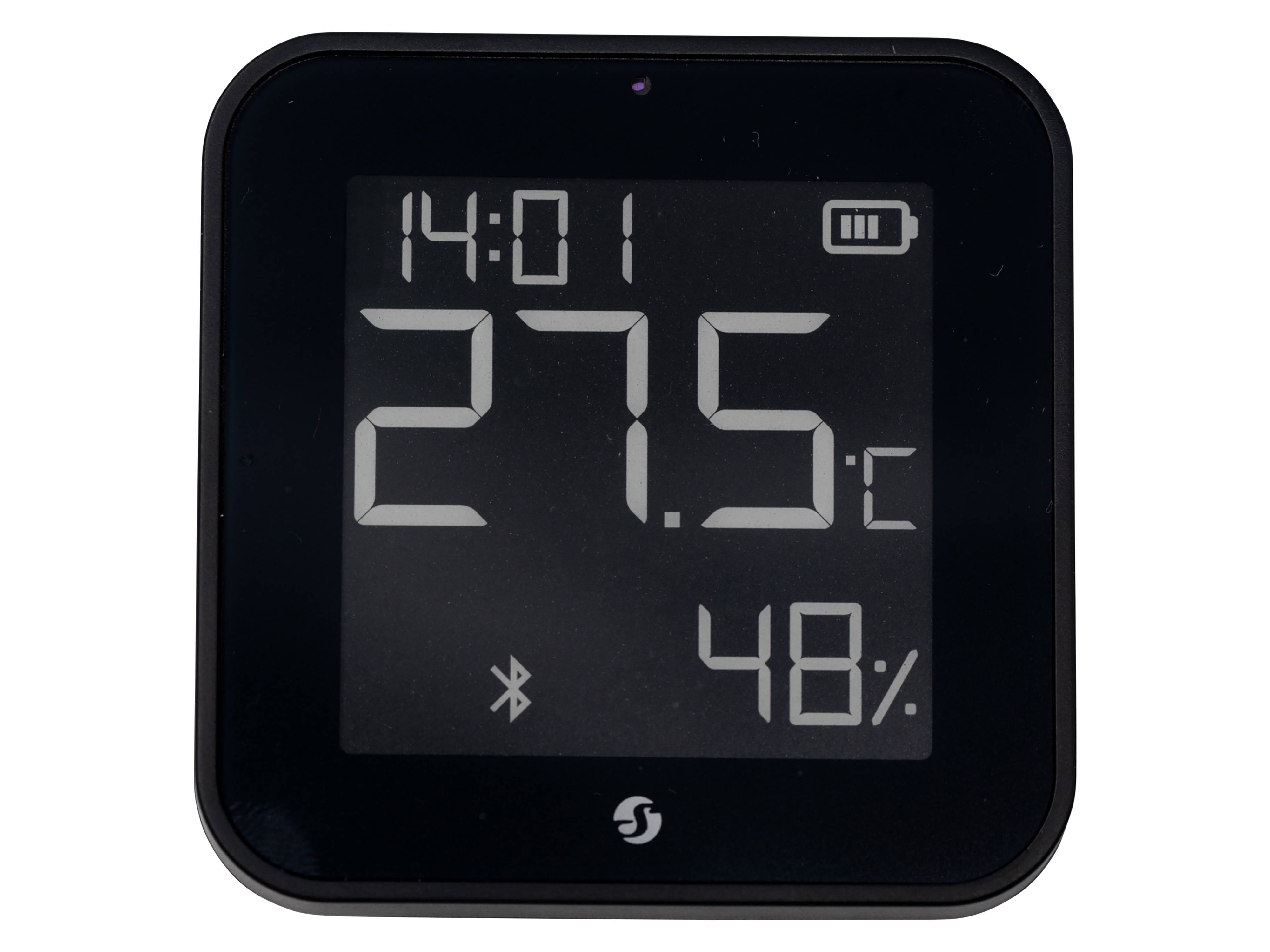 SHELLY Bluetooth Temperatur- & Feuchtigkeitssensor, Blu ZB H&T, schwarz
