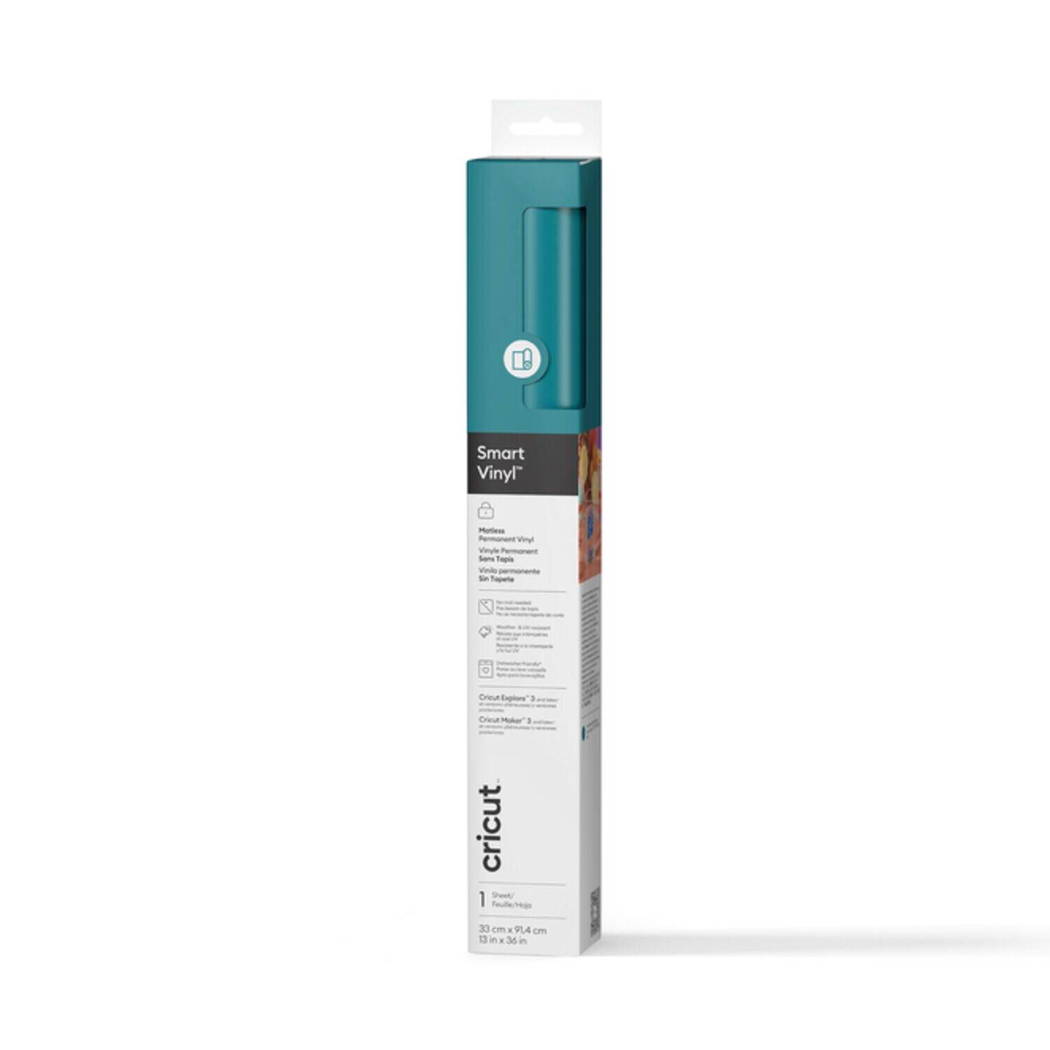 Cricut Vinylfolie permanent 33 cm x 91,4 cm Aquamarin 2011600