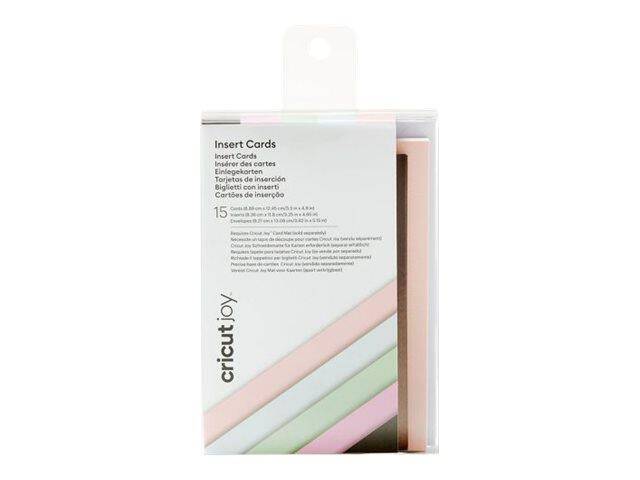 Cricut Joy™ Einlegekarten, Macarons-Musterset, farbsortiert 2008793