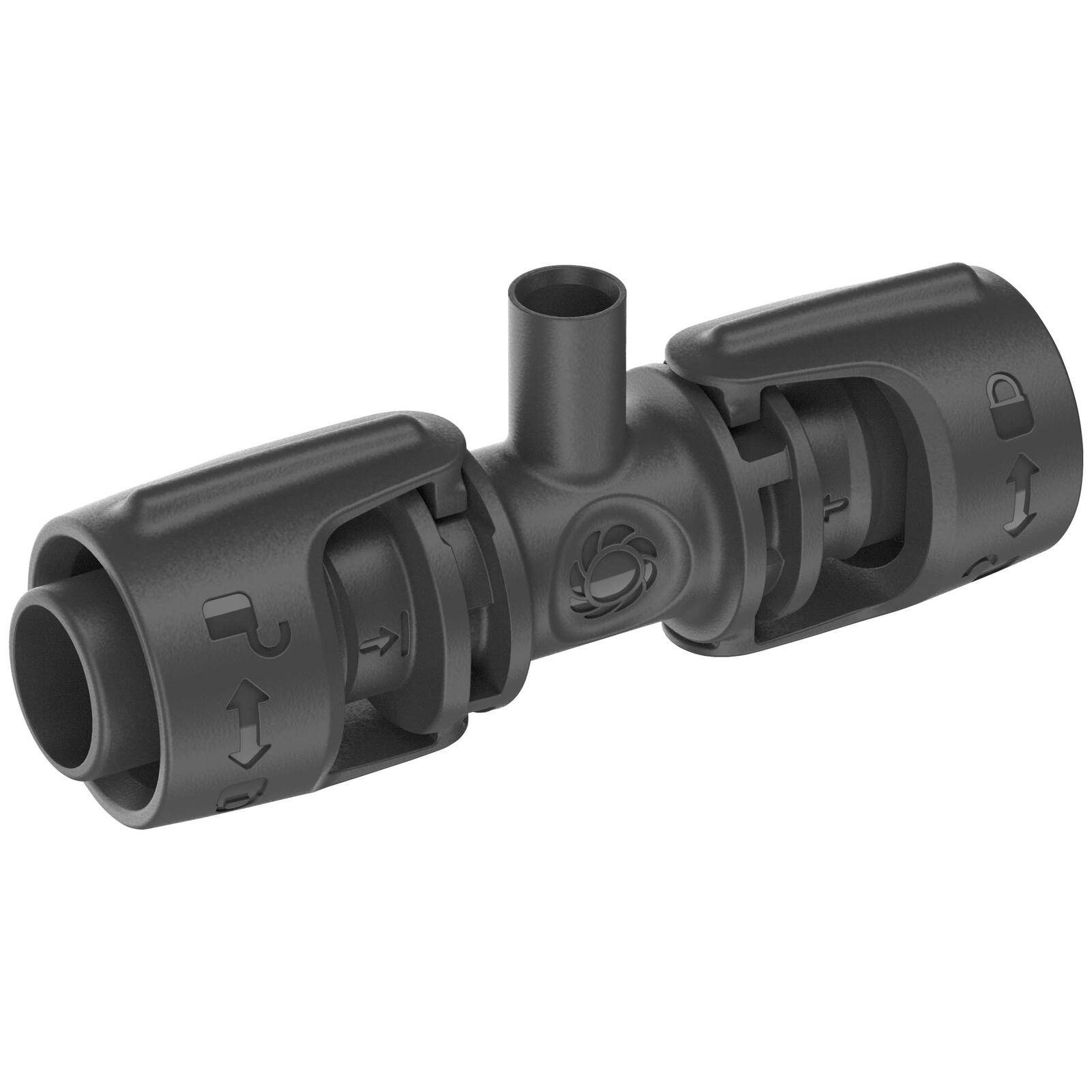 Anschlussstück für Tropfschlauch Micro-Drip-System T-Stück für Sprühdüsen 13 mm (1/2"")