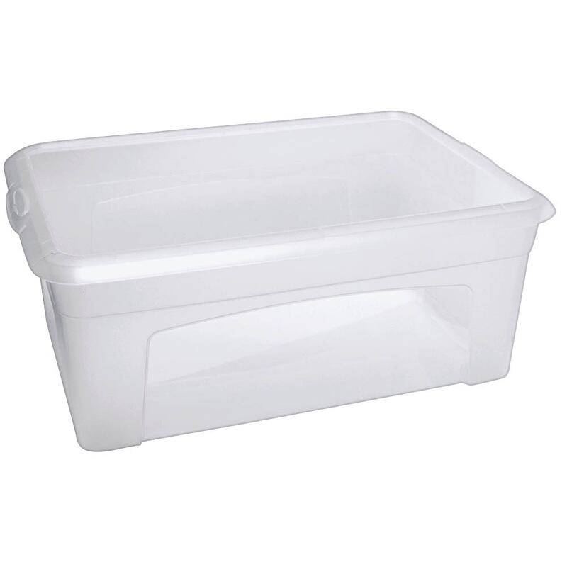 Aufbewahrungsbox 10,0 l - 38,0 x 26,0 x 14,0 cm transparent
