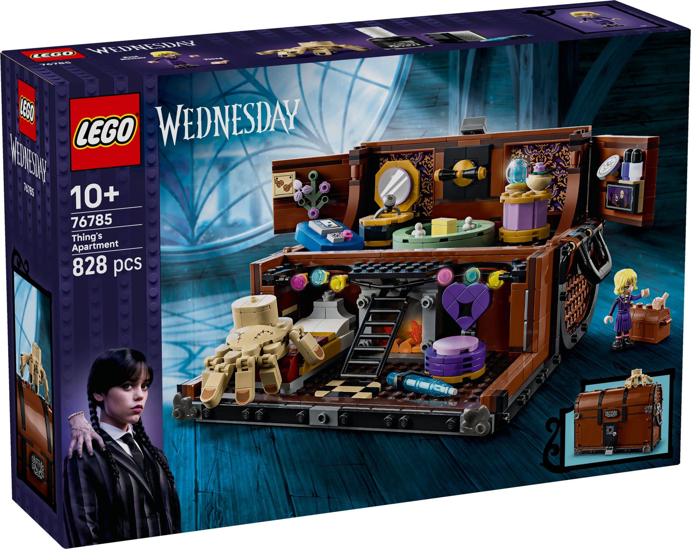 LEGO® Wednesday 76785 Die Wohnung des Eiskalten Händchens