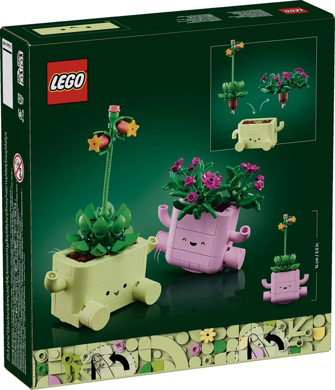 LEGO 11506 Botanicals - Schaukelnde Pflanzen