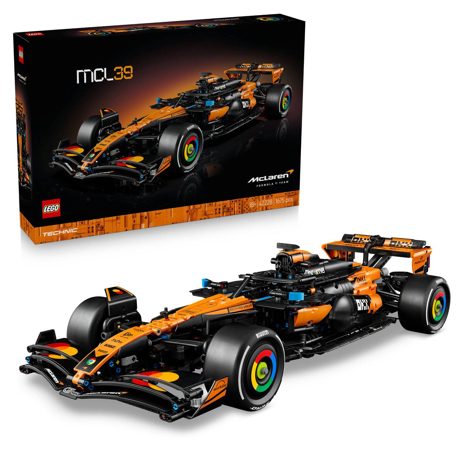 LEGO 42228 Technic - McLaren MCL39 F1® Rennwagen