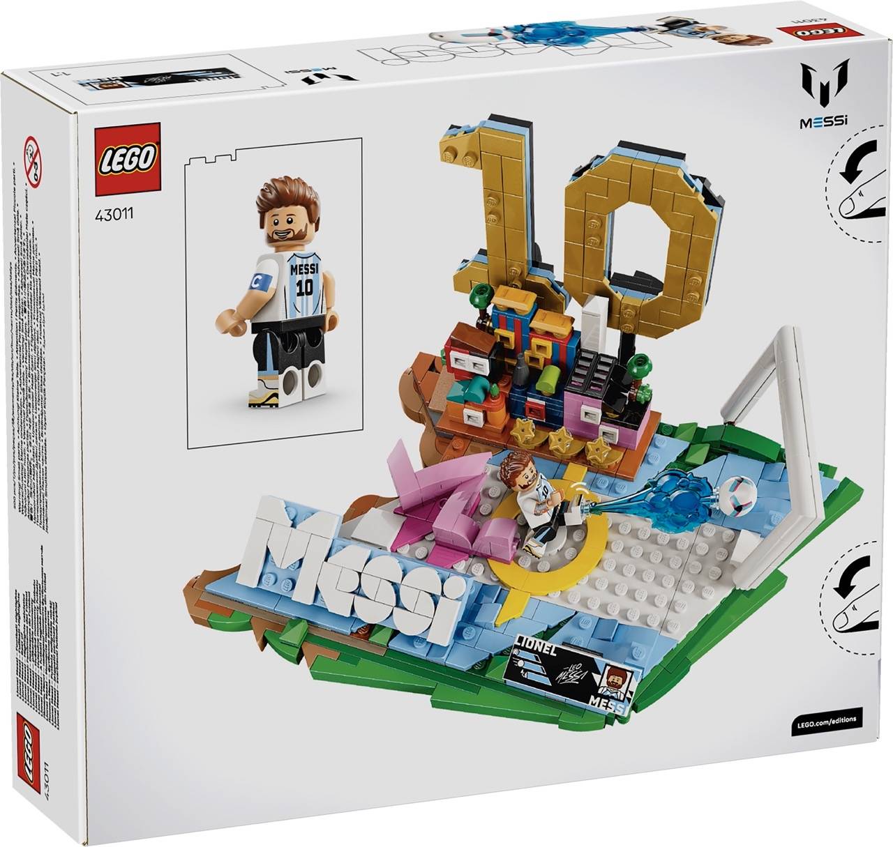 LEGO 43011 Special Edition S 2026 - Lionel Messi – Fußball-Highlights