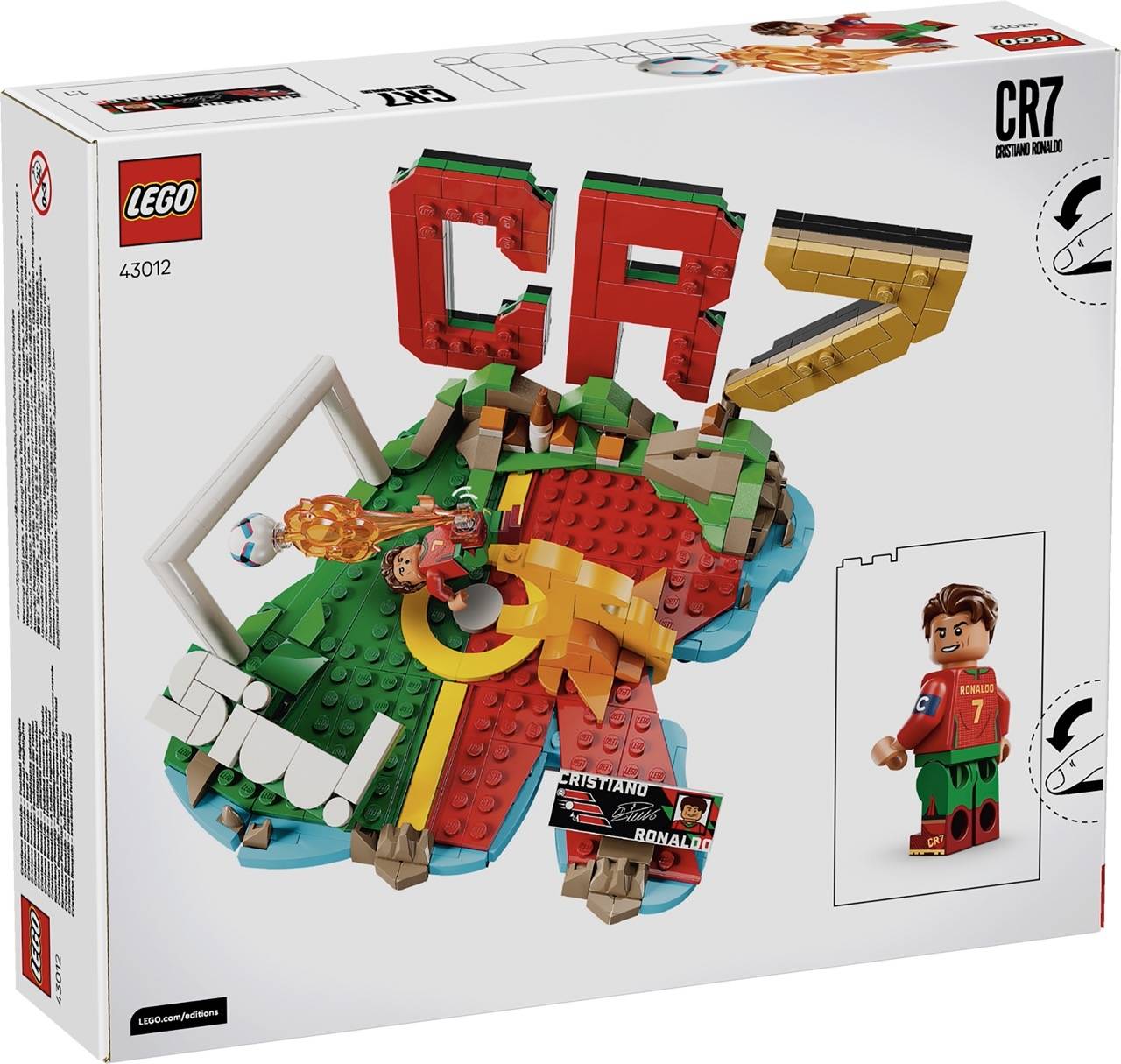 LEGO 43012 Special Edition S 2026 - Cristiano Ronaldo – Fußball-Highlights