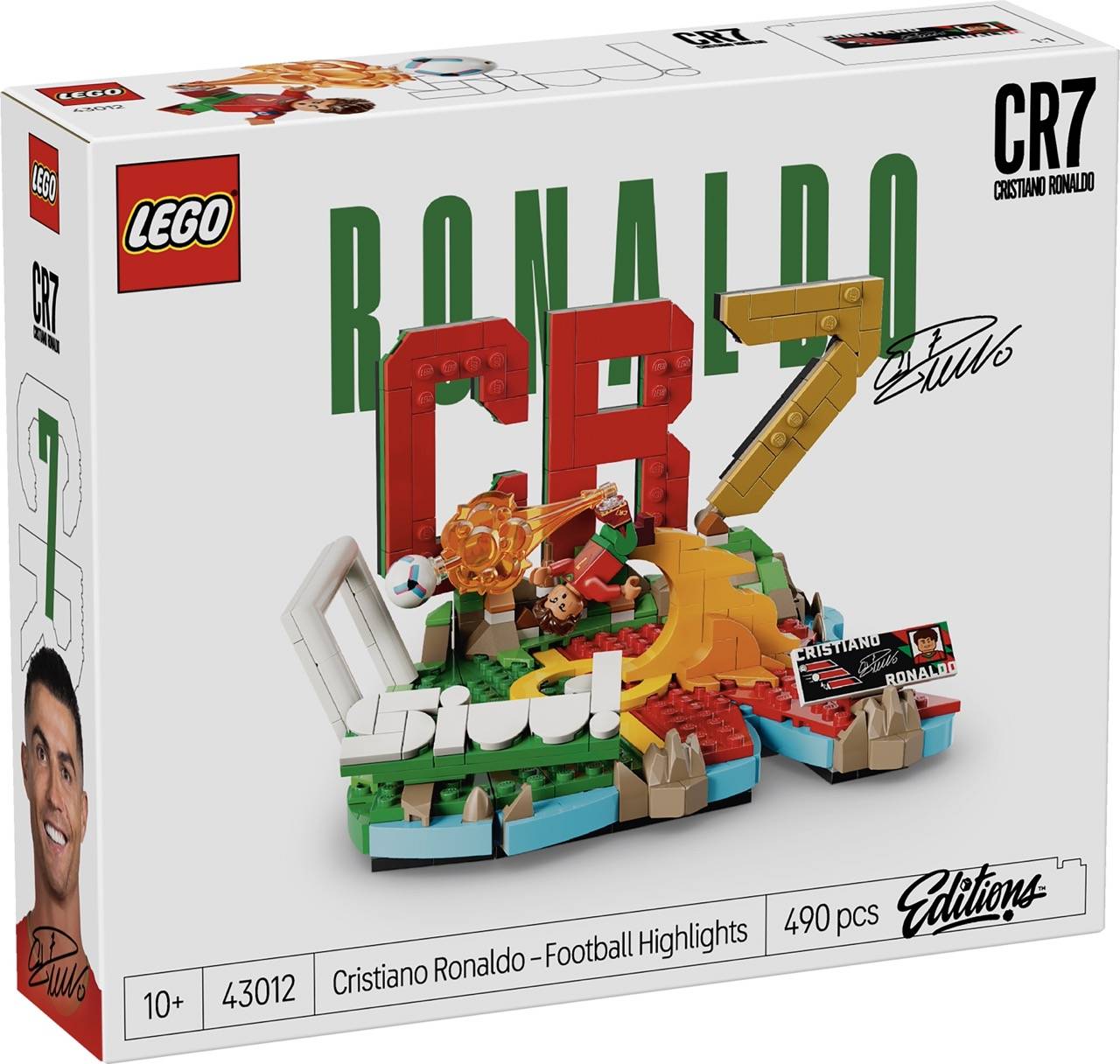 LEGO 43012 Special Edition S 2026 - Cristiano Ronaldo – Fußball-Highlights