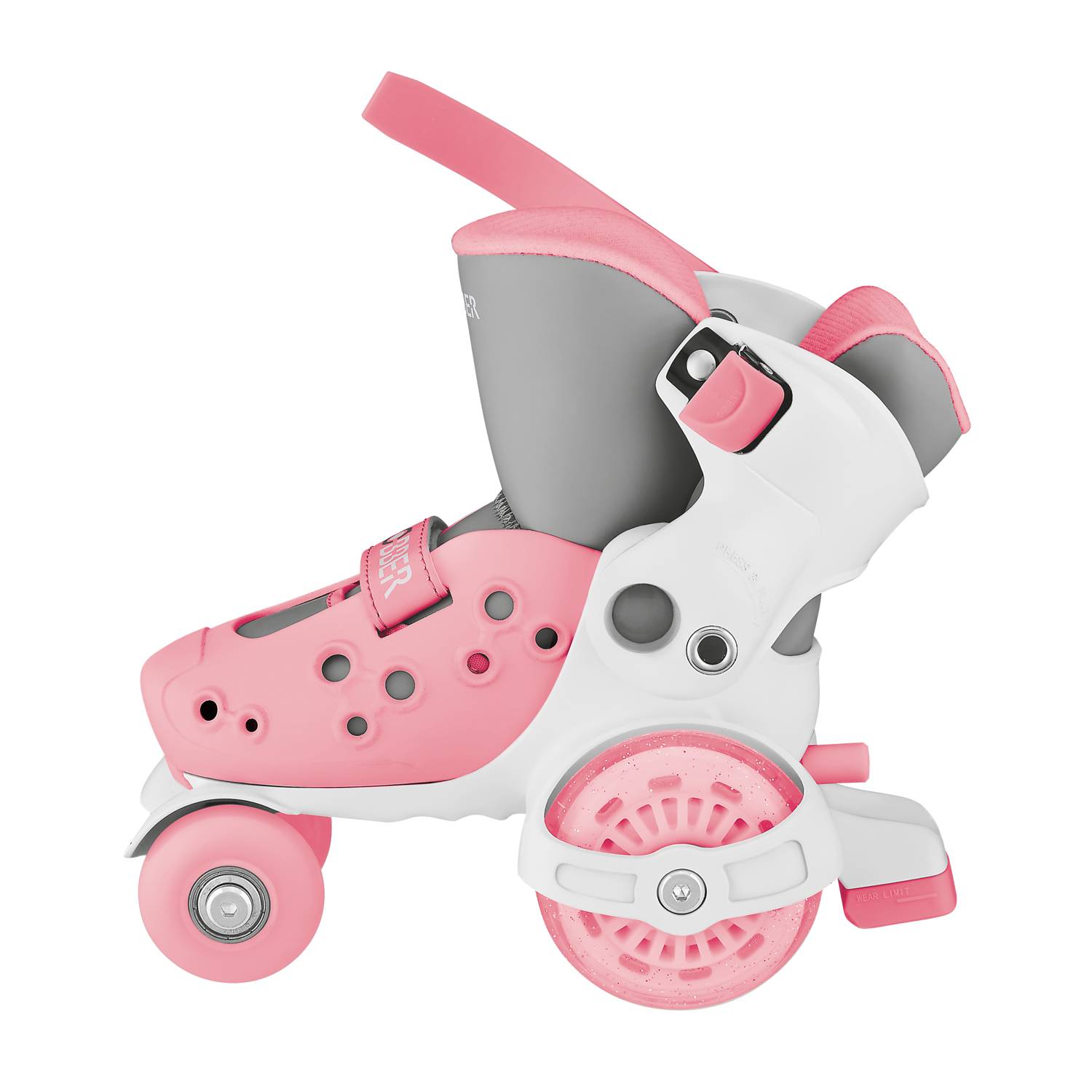 GLOBBER LEARNING SKATES pastellrosa, Gr. 26-29