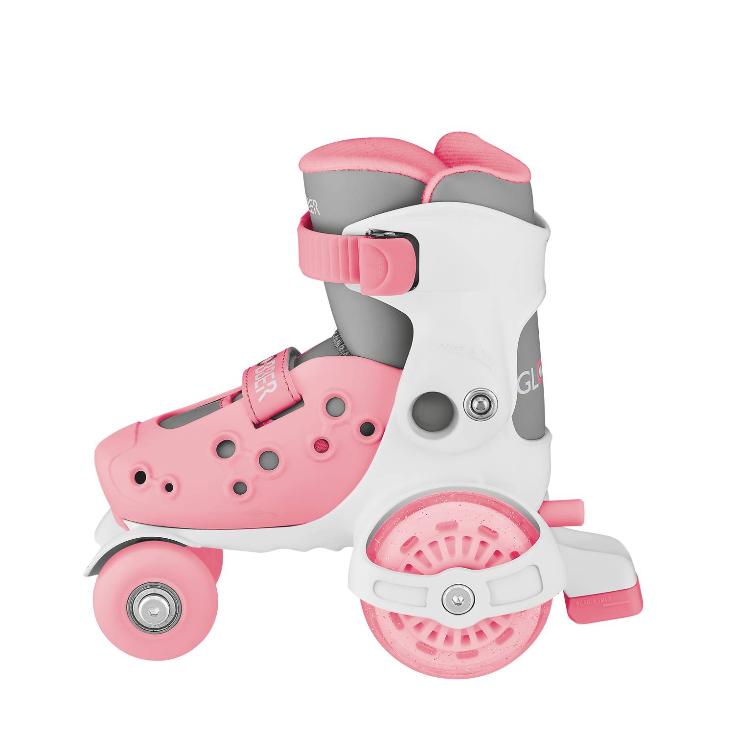 GLOBBER LEARNING SKATES pastellrosa, Gr. 26-29
