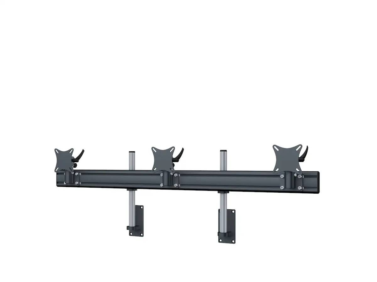 Flat-System Wandhalter für 3 Monitore 3er - 20''-24"