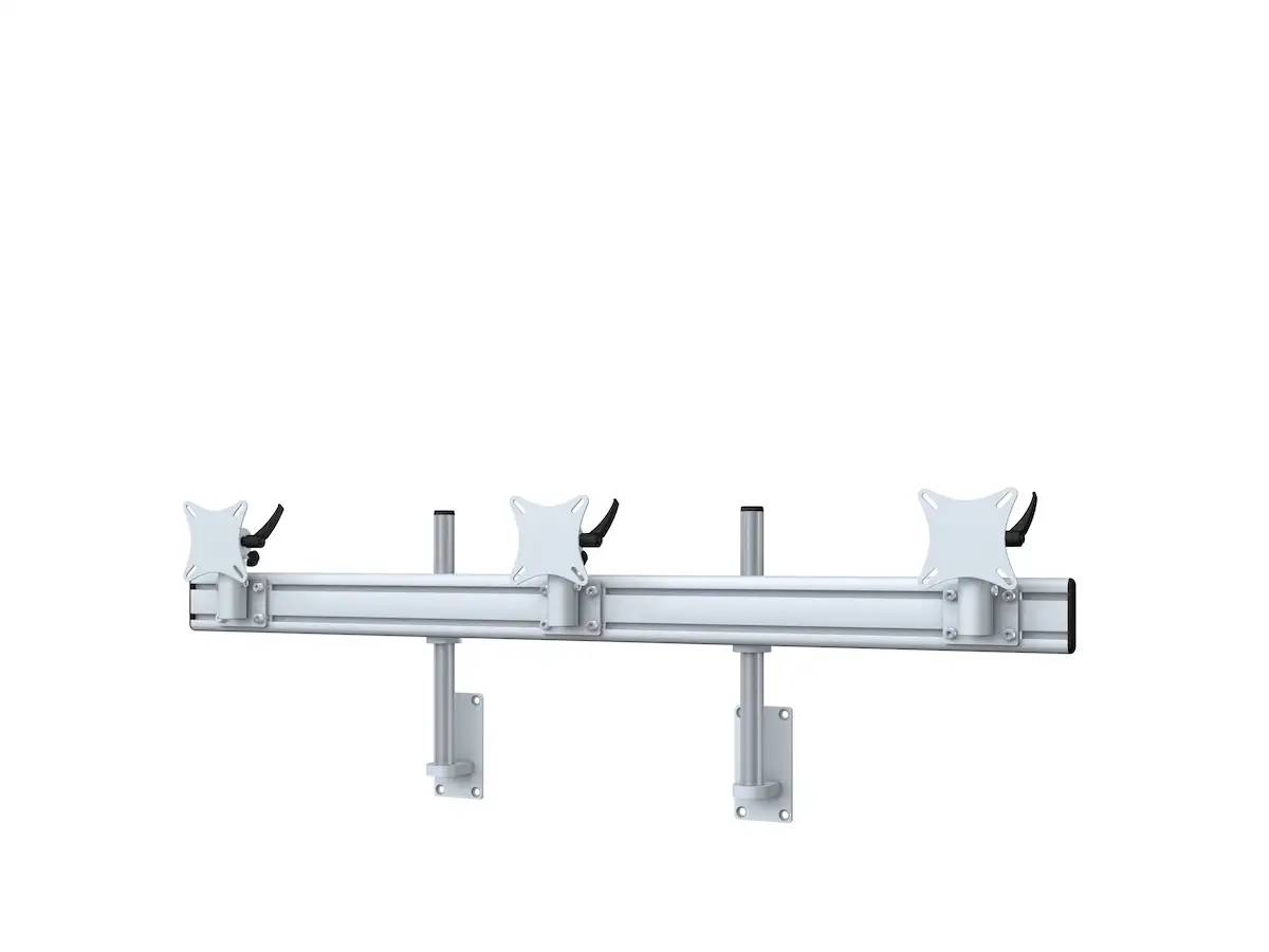 Flat-System Wandhalter für 3 Monitore 3er - 20''-24"
