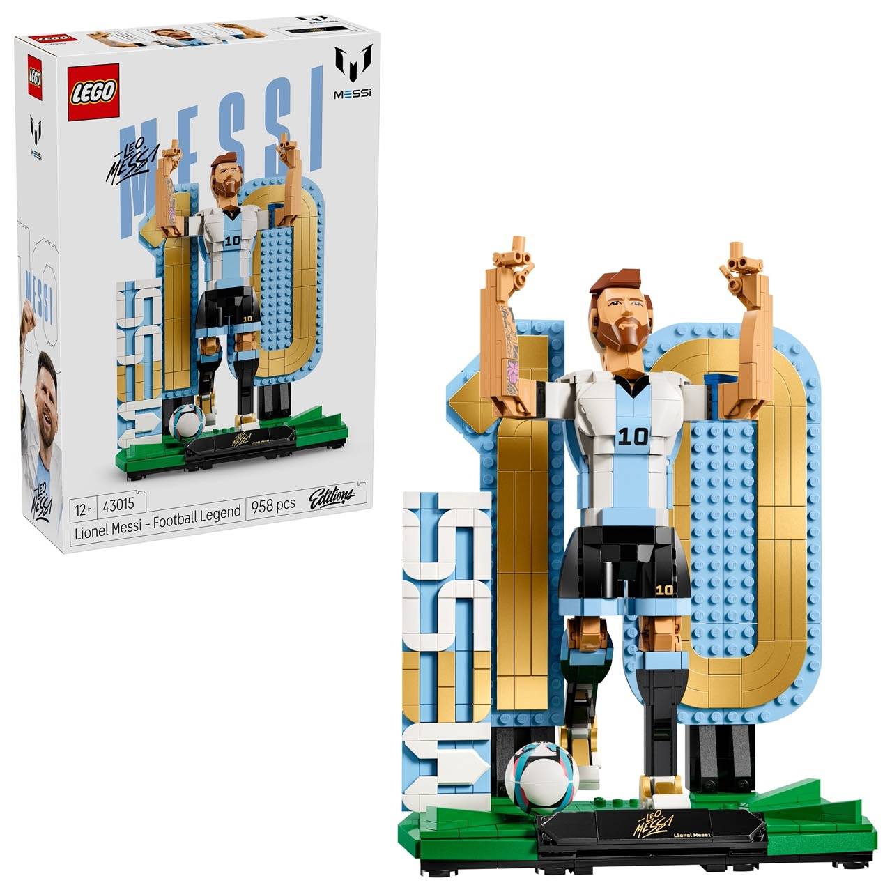 LEGO 43015 Special Edition - Lionel Messi – Fußballlegende