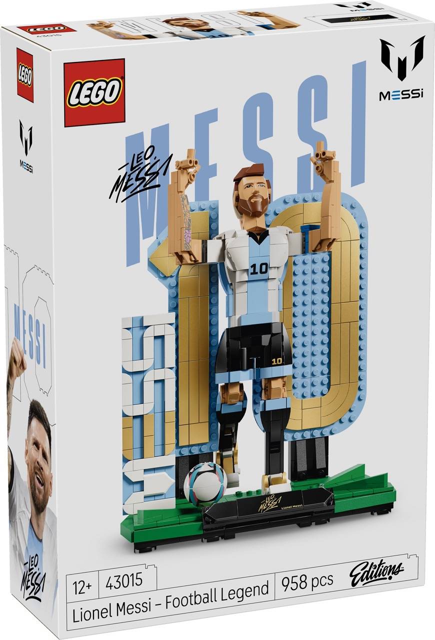 LEGO 43015 Special Edition - Lionel Messi – Fußballlegende