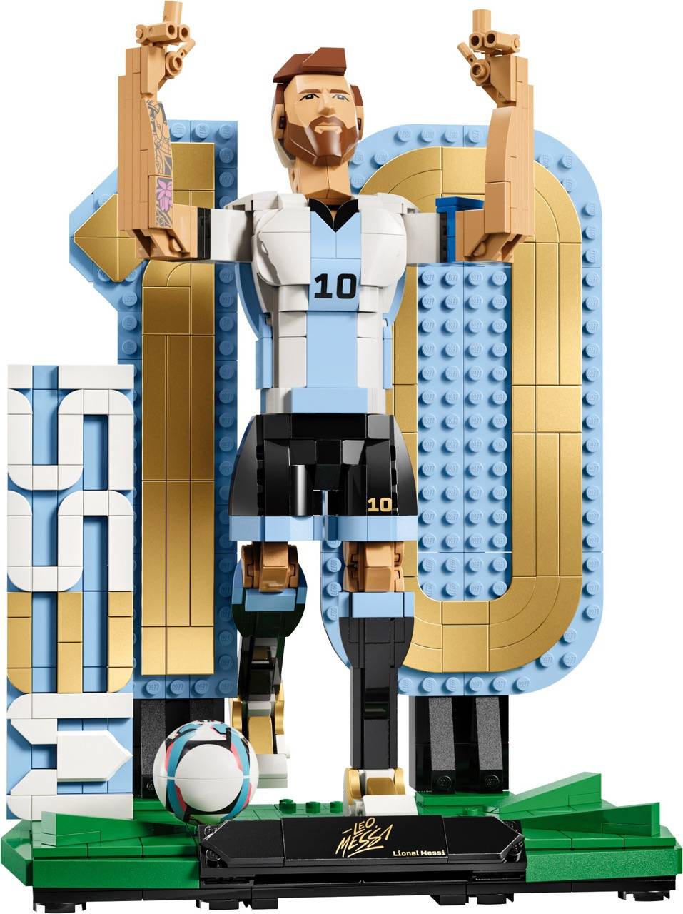 LEGO 43015 Special Edition - Lionel Messi – Fußballlegende