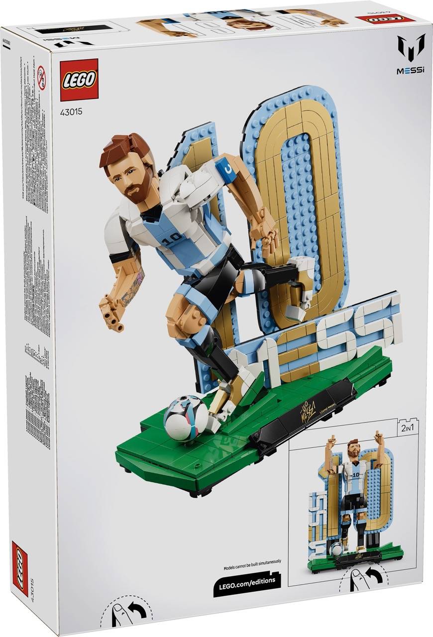 LEGO 43015 Special Edition - Lionel Messi – Fußballlegende