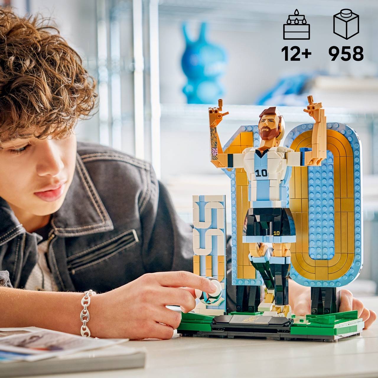 LEGO 43015 Special Edition - Lionel Messi – Fußballlegende