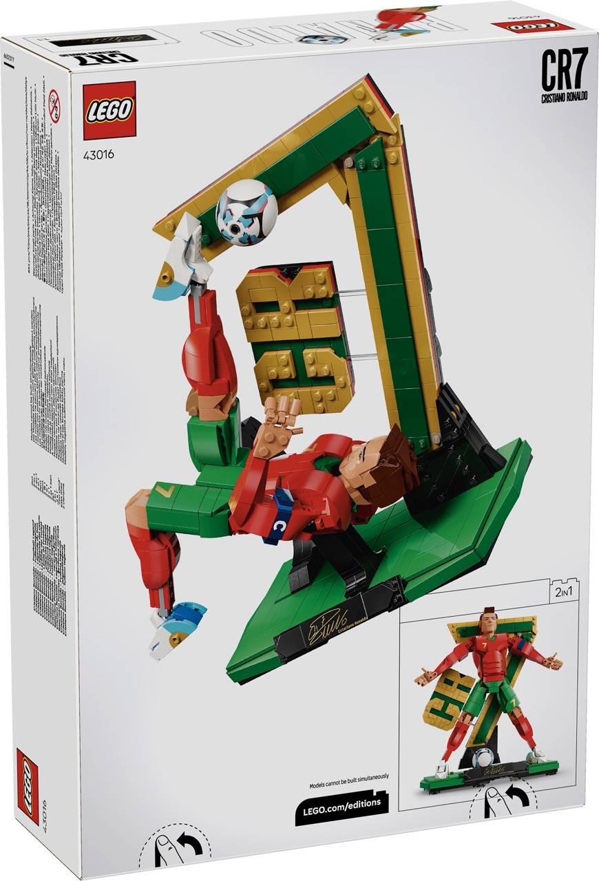 LEGO 43016 Special Edition - Cristiano Ronaldo – Fußballlegende