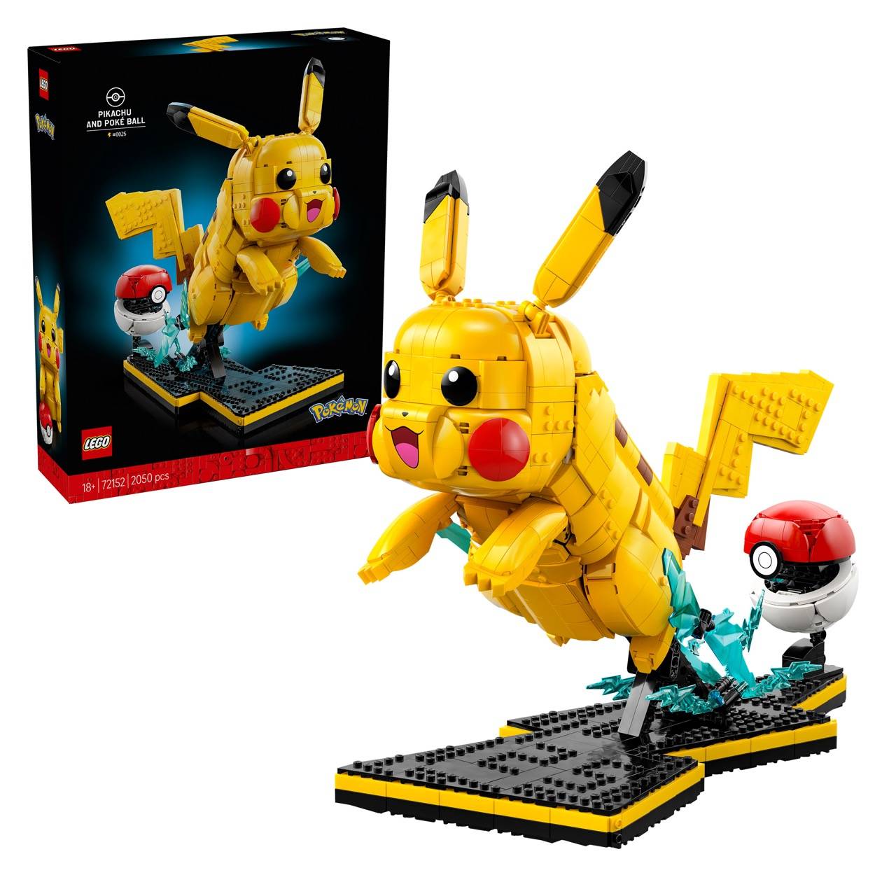 LEGO 72152 Pokémon - Pikachu und Pokéball