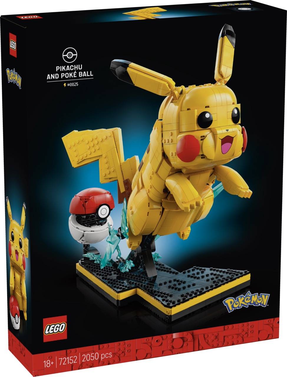LEGO 72152 Pokémon - Pikachu und Pokéball