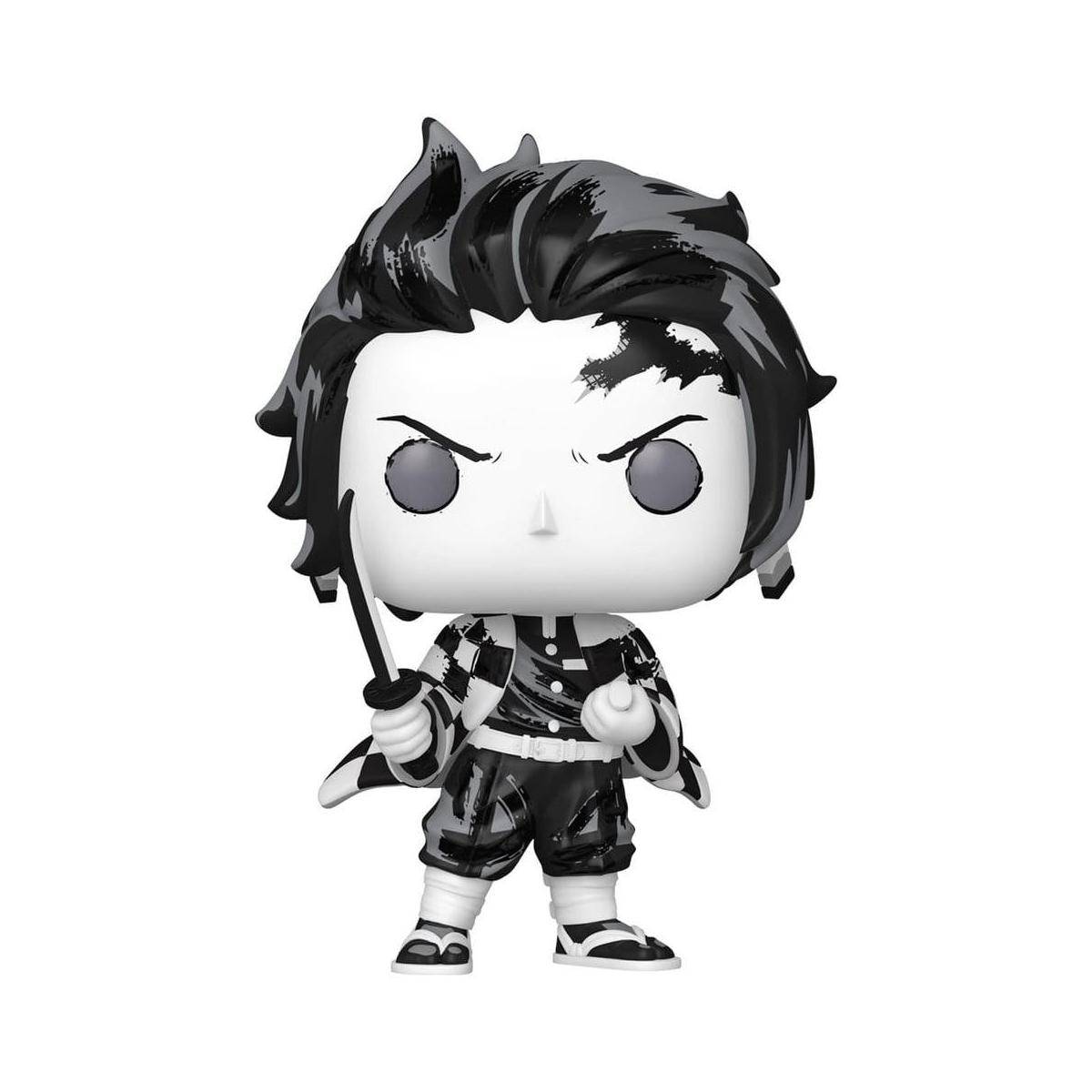 Demon Slayer: Kimetsu no Yaiba POP! Animation Vinyl Figuren Tanjiro (Sumi-Ink) 9 cm