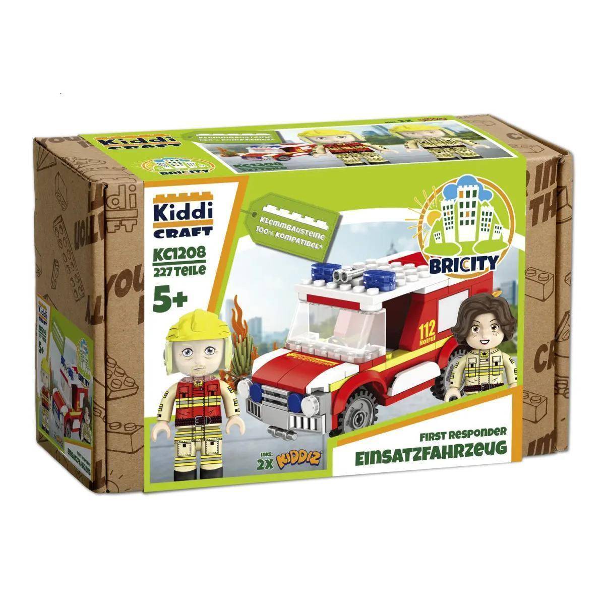 Kiddicraft KC1208 Feuerwehr Einsatzwagen / First Responder