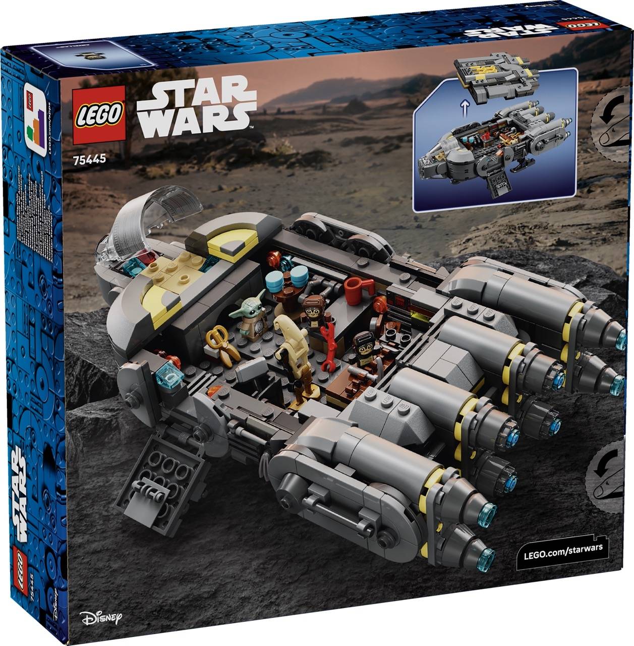 LEGO 75445 Star Wars - Sternenschiff der Anzellaner