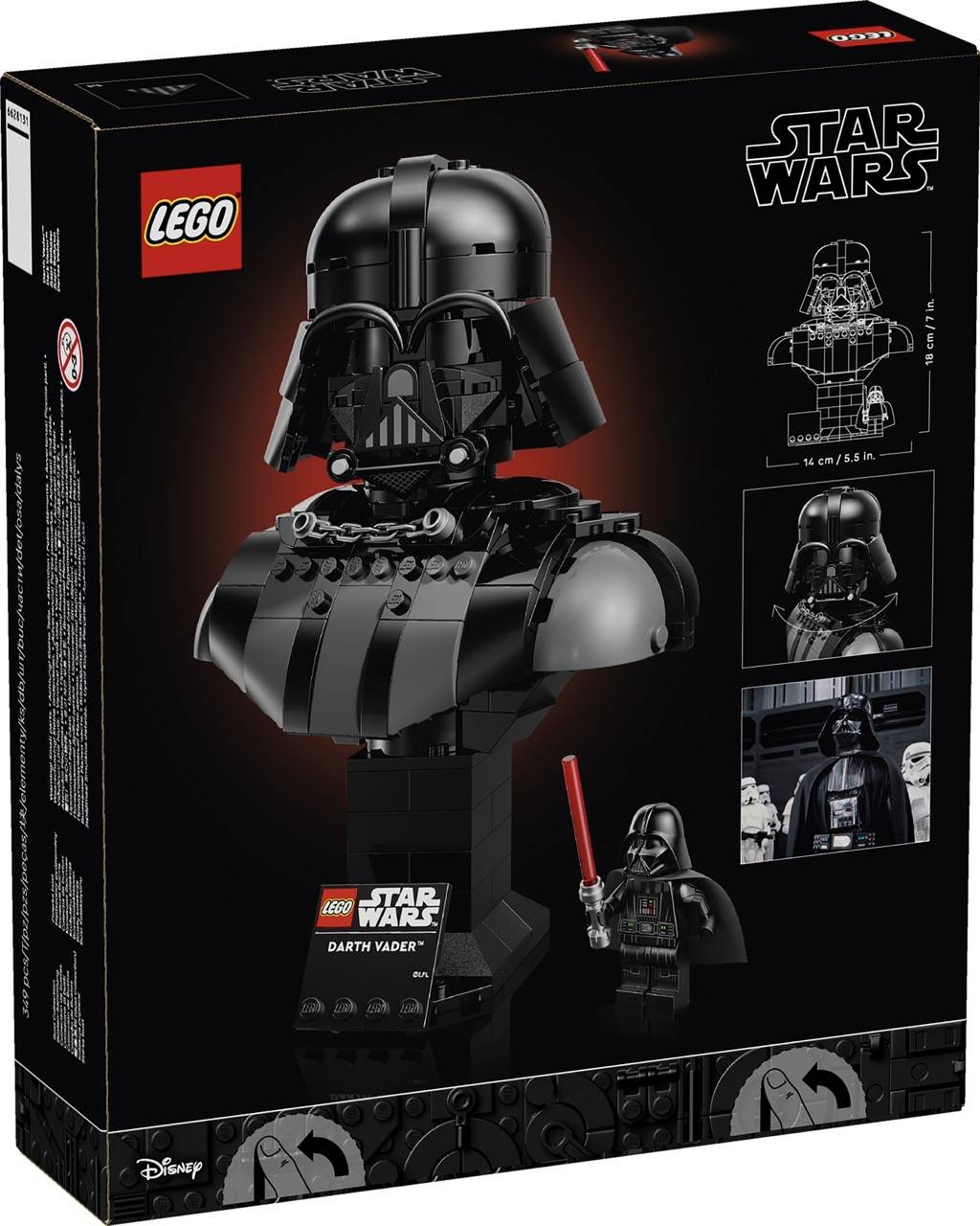 LEGO 75439 Star Wars -Darth Vader™ Büste