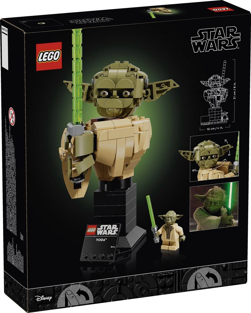 LEGO 75438 Star Wars - Yoda™ Büste