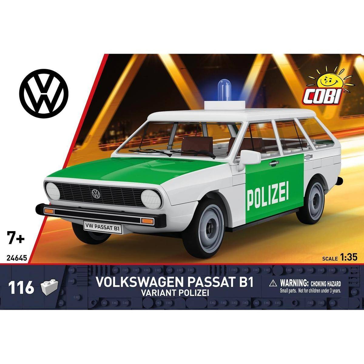 Volkswagen Passat B1 Variant Polizei – COBI Klemmbaustein-Set