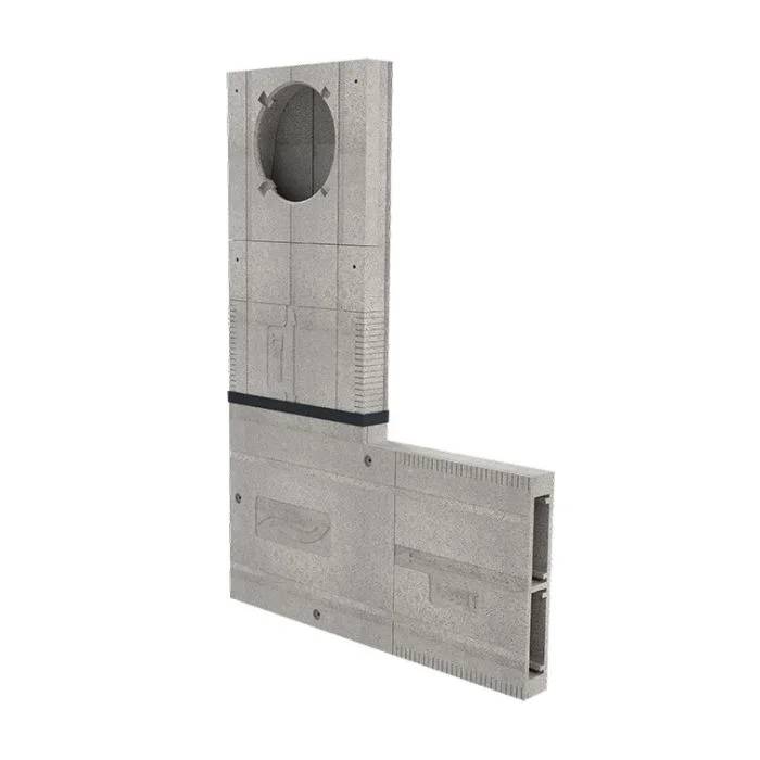 Inventer Flachkanal (D200) Corner L - 1506-0211
