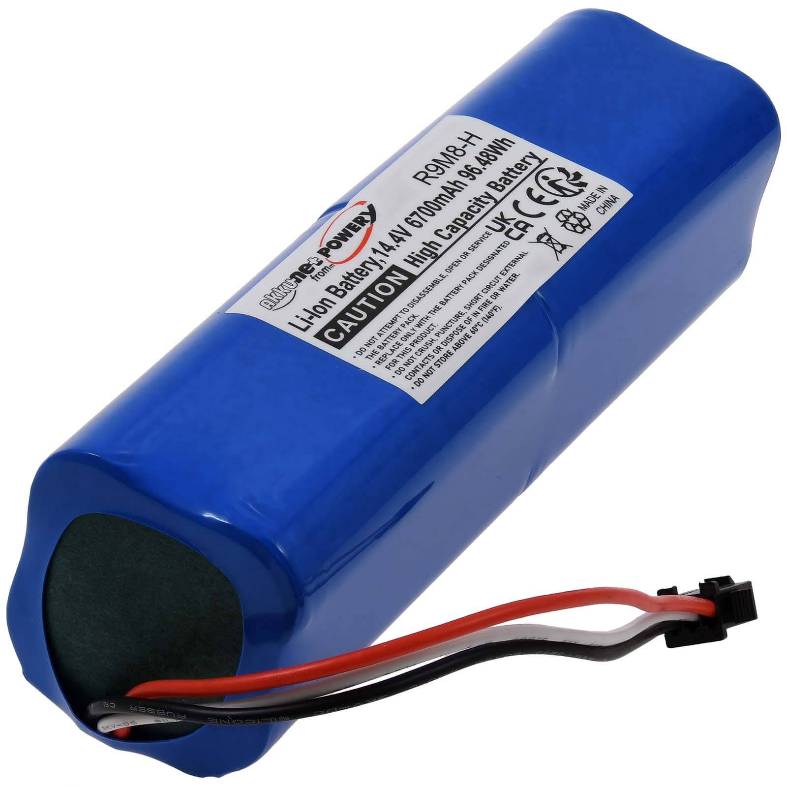 Powery Powerakku für Viomi VXVC15-JC Saugroboter, 14,4V, Li-Ion