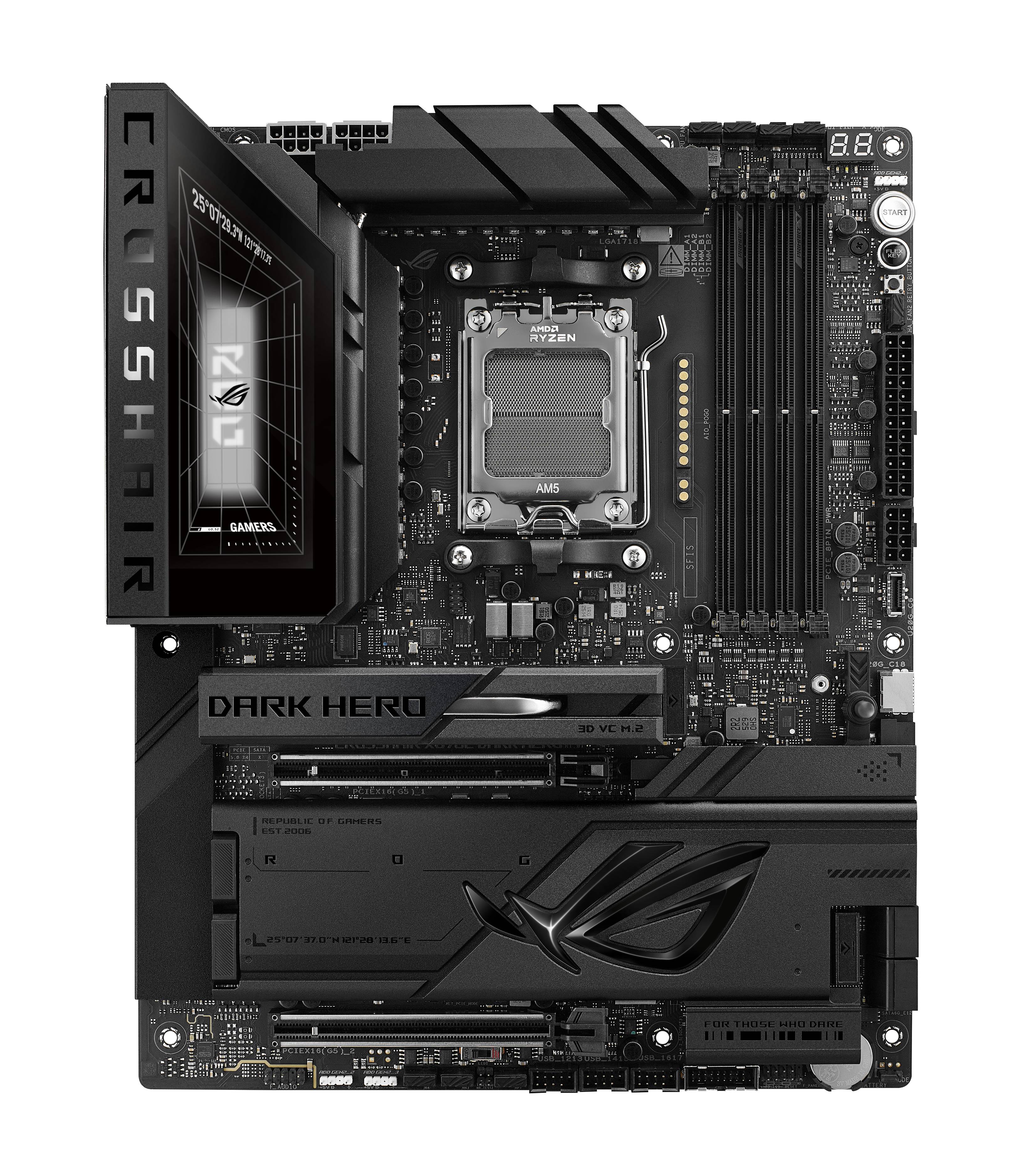 ASUS ROG CROSSHAIR X870E DARK HERO ATX Mainboard - AM5