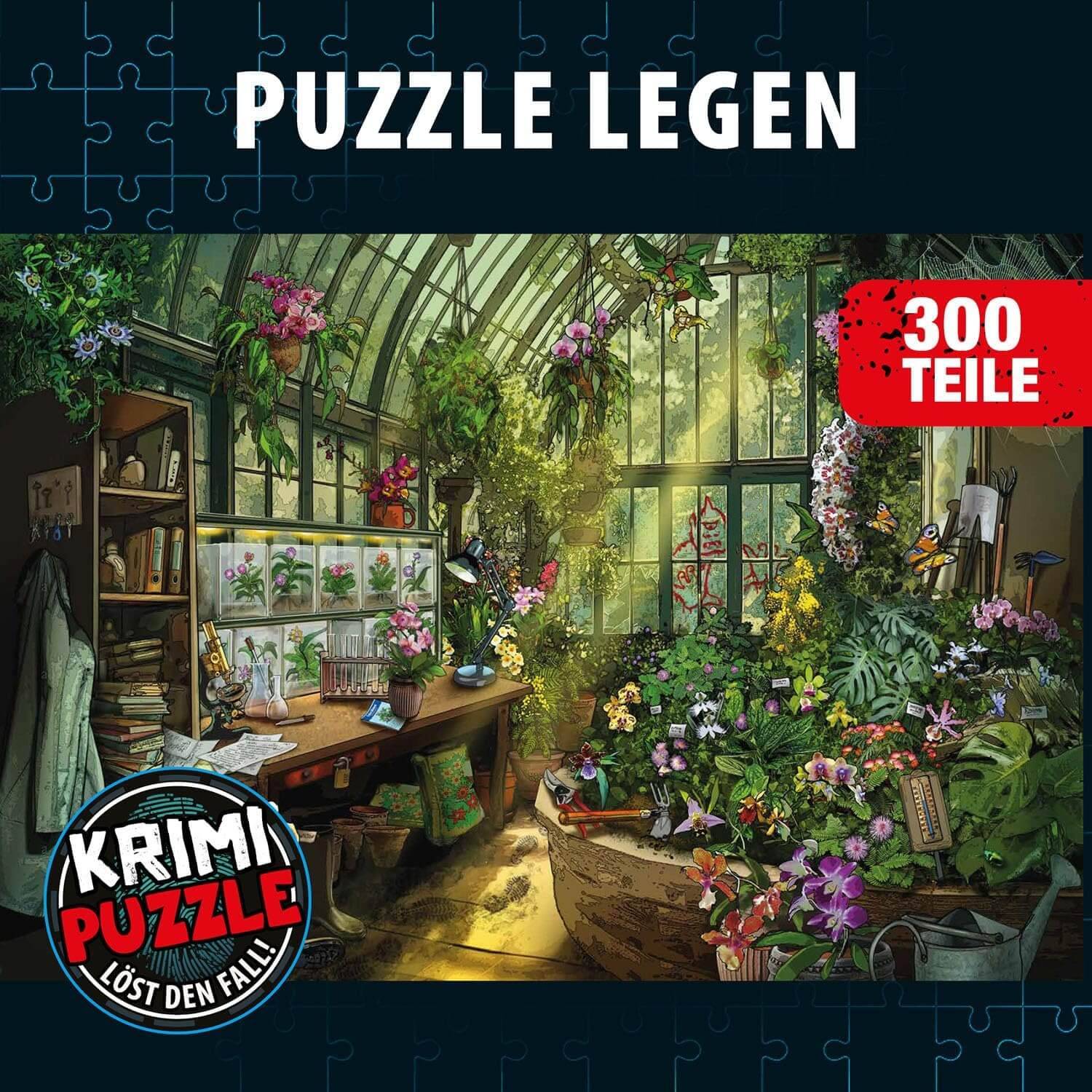 KOSMOS 684877 - Krimipuzzle Die drei ??? Die Blüte des Verderbens