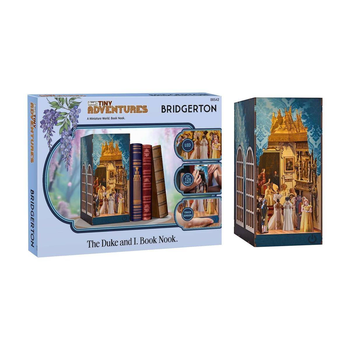 Book Nook „Bridgerton: The Duke and I“ – Miniaturwelt zum Selberbauen