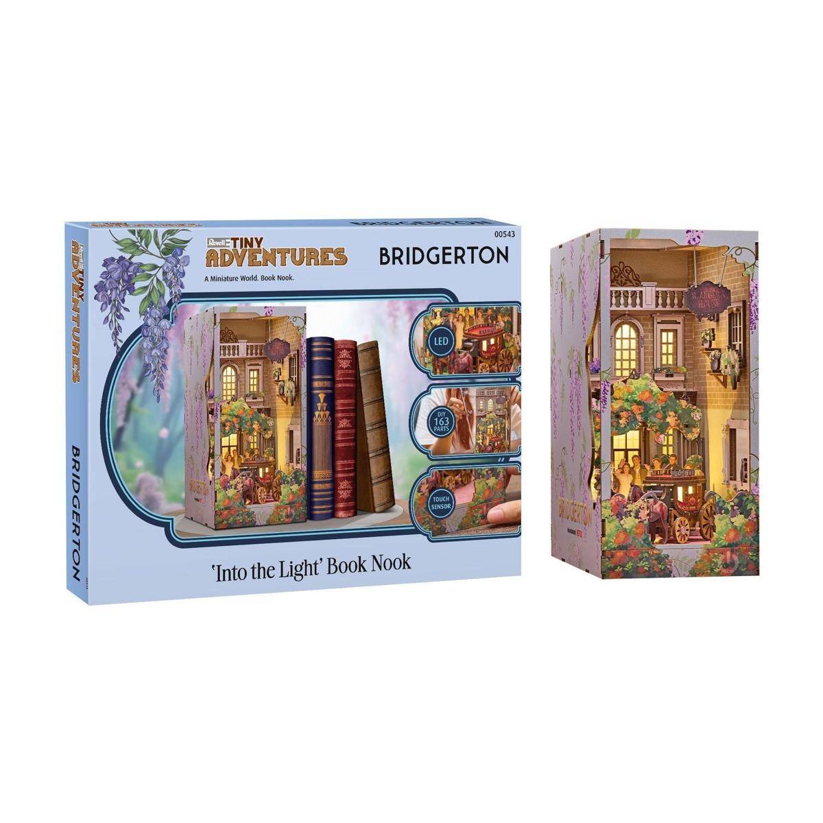 Book Nook „Bridgerton: Into the Light“ – Miniaturwelt mit Lichteffekt