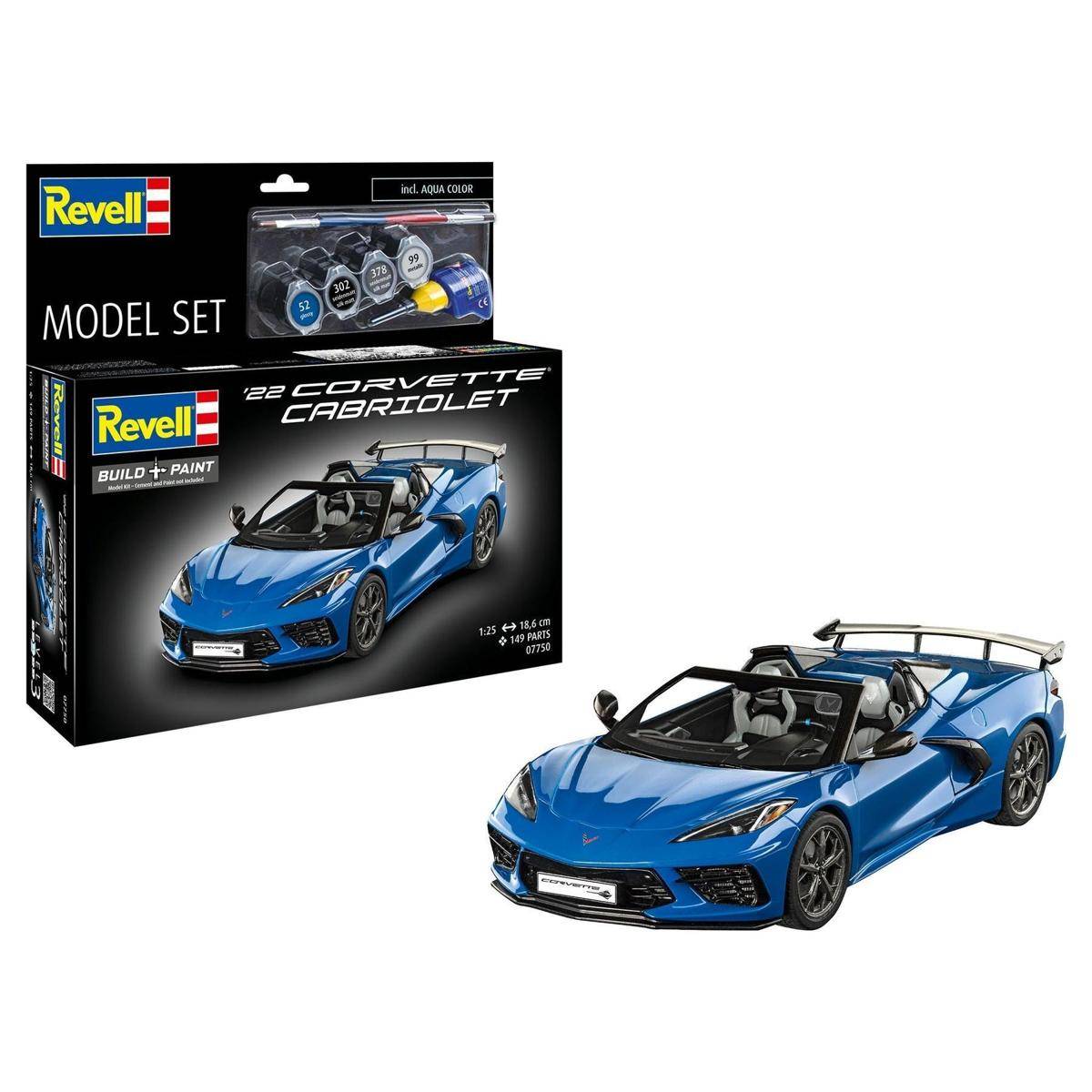 Model Set Corvette C8 Cabriolet: Die US-Revolution für deine Sammlung