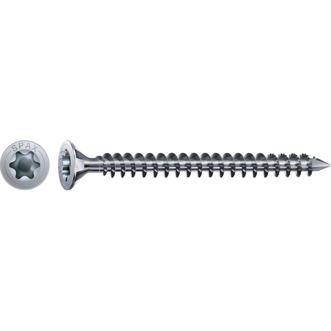 SPAX Holzbauschraube - WIROX - Senkkopf T-STAR plus TX 40 - 8x140 mm - Vollgewinde