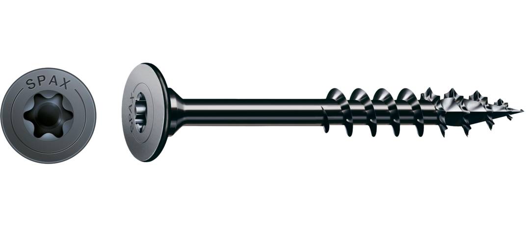 SPAX Rückwandschraube - BLAX - Tellerkopf T-STAR plus TX 20 - 4x34 mm - Vollgewinde