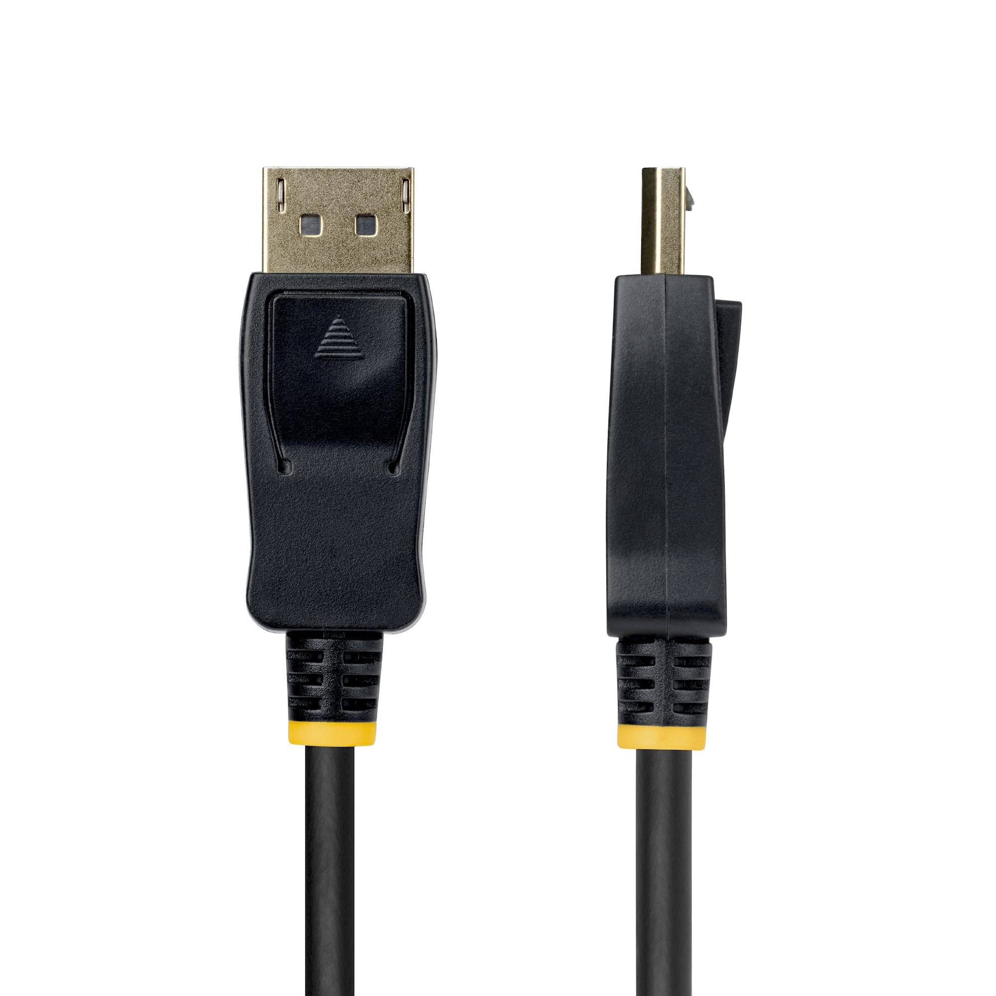 USB-Kabel mit einem A-Stecker, dargestellt in Vorder- und Seitenansicht, mit Hervorhebung der Steckerform und des schwarzen Kabels.