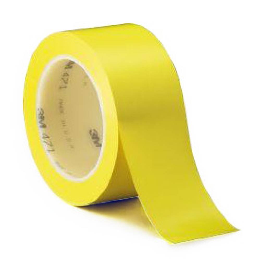 3M�-Weich-PVC-Klebeband 471 FKlebeband für allgemeine AbdeckzweckeZum Verschließen aller, auch runder und unregelmäßig geformter, Oberflächen u