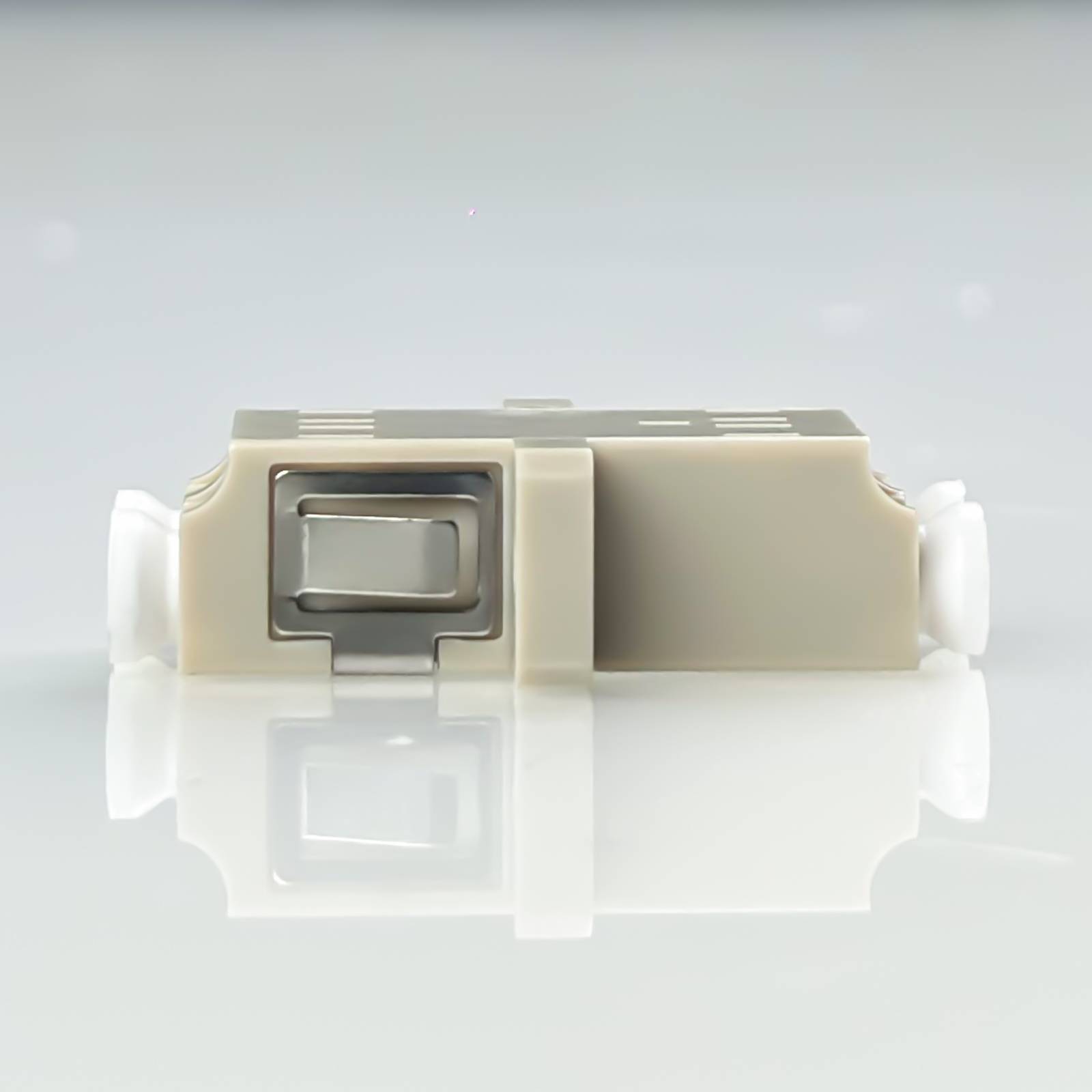hb-digital LWL Verbinder LC/UPC LC/UPC Duplex OM1/OM2 Multimode beige