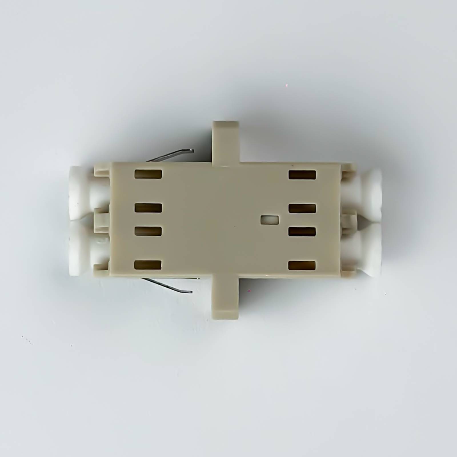 hb-digital LWL Verbinder LC/UPC LC/UPC Duplex OM1/OM2 Multimode beige