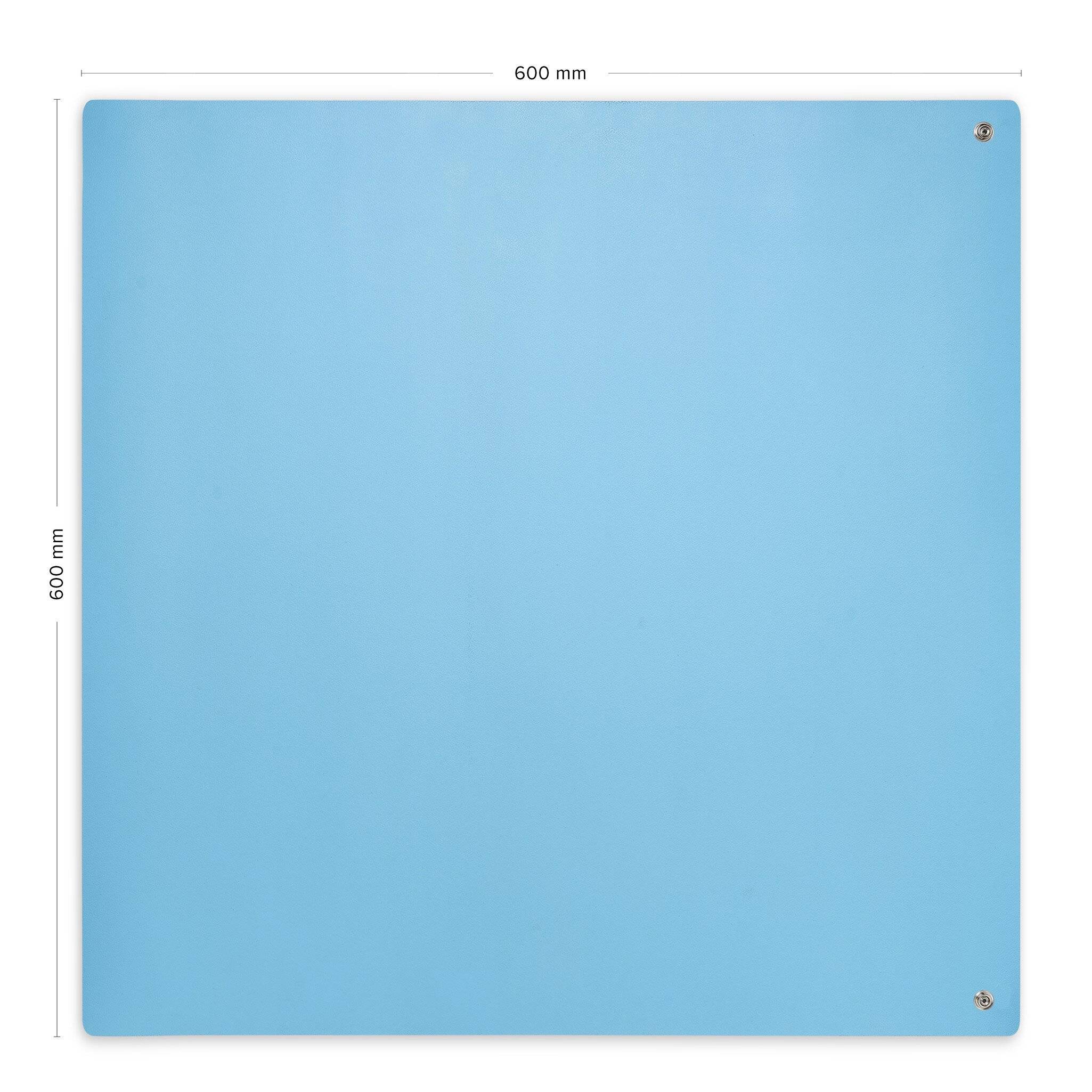 ESD-Tischmatten Set S ProPlus, blau, 600 x 600 mm , 6-teilig, inkl. Erdungspunkt